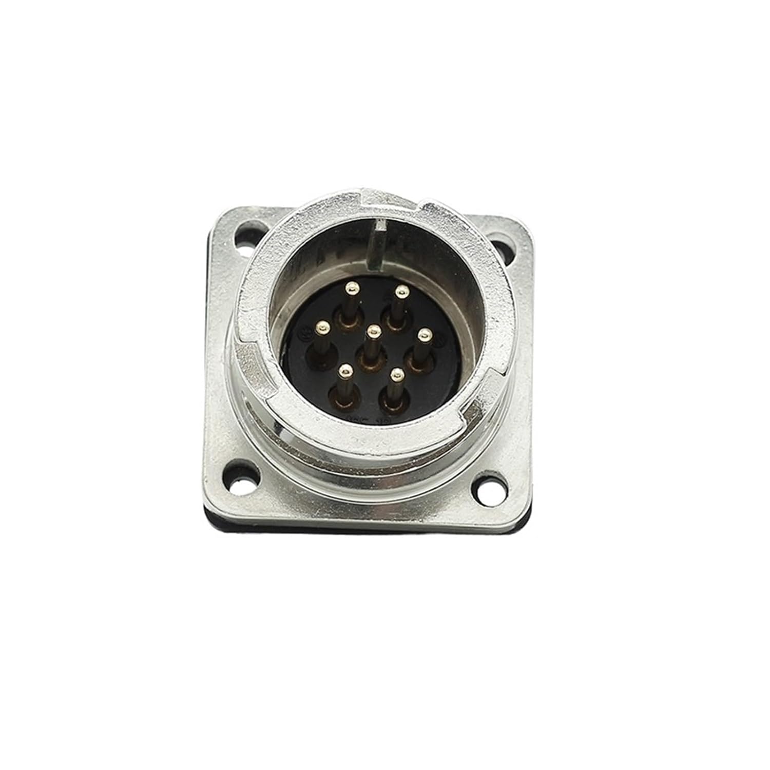 VG95234 16S-1S 16S-1P Bayonet Connector MS3108A MS3102A MS3106A 7 Pin Core Plug-in Socket MIL-DTL-2015 16-1 16-1S 16-1P Buckle Type(MS3102A-16S-1P)