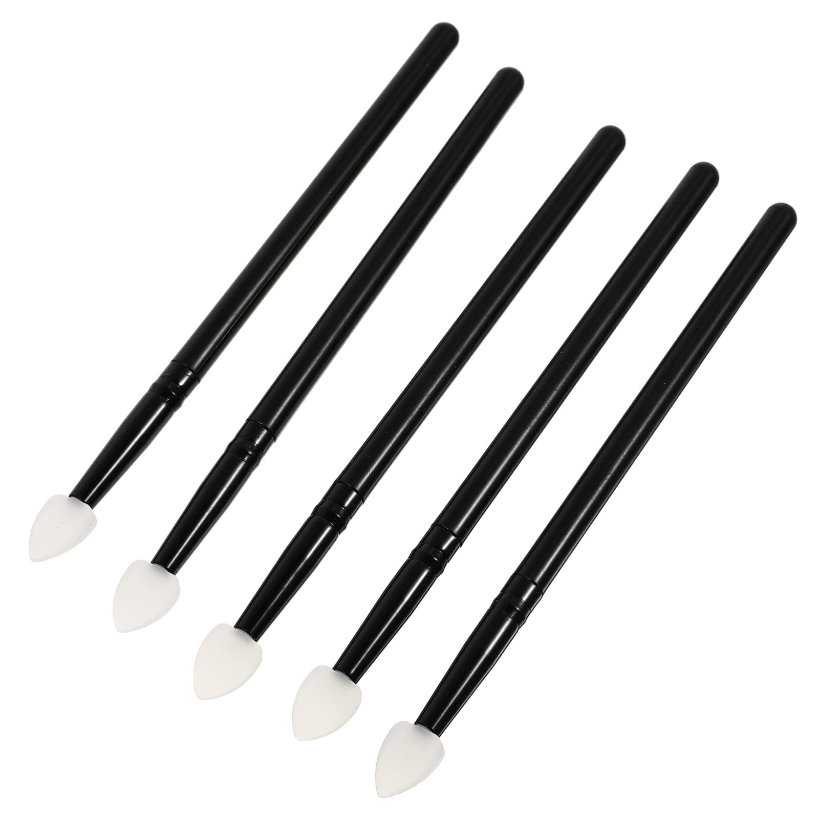 FOMIYES 2sets Supple Makeup Brush Set Eye Shadow Brushes Blending Eyeshadow Eye Makeup for Natural Look Portable Tool 5pcs*2