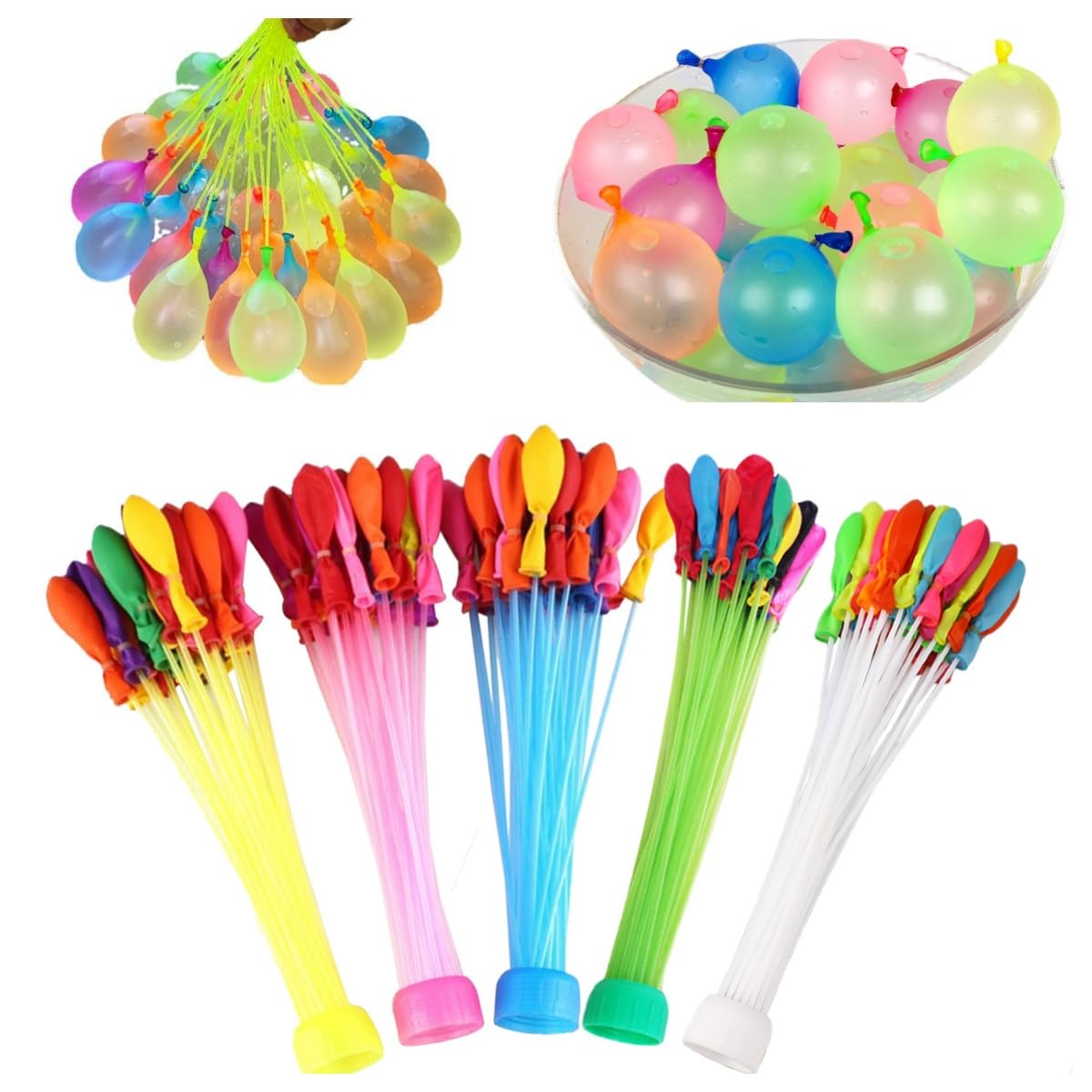 Amazon.co.jp: 水風船 スプラッシュボール 大量 みずふうせん シリコン