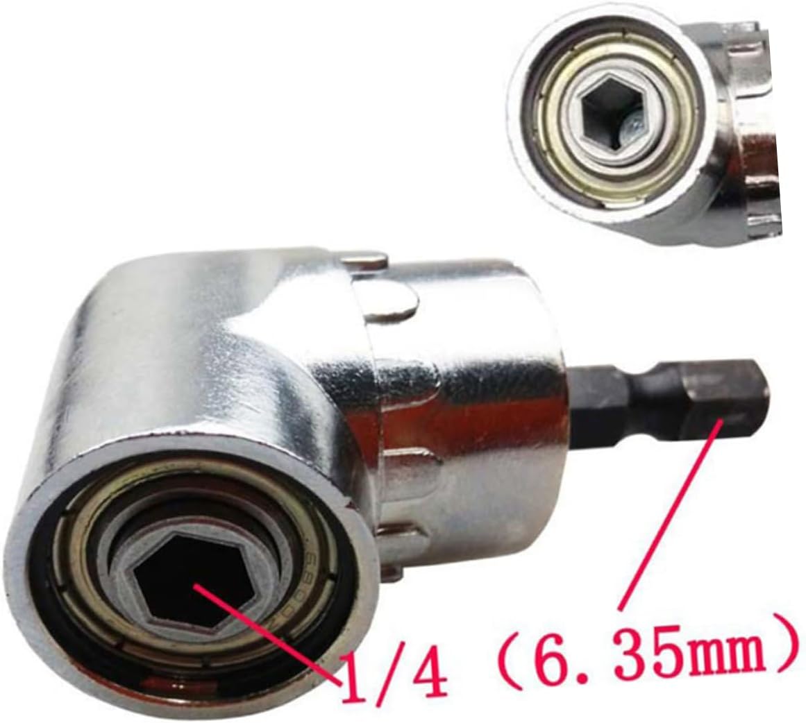 105degree Electric Corner Screwdriver Bending Manual and Electric Drill Compatible Material for Hard Reach Spaces Angle for Convenience