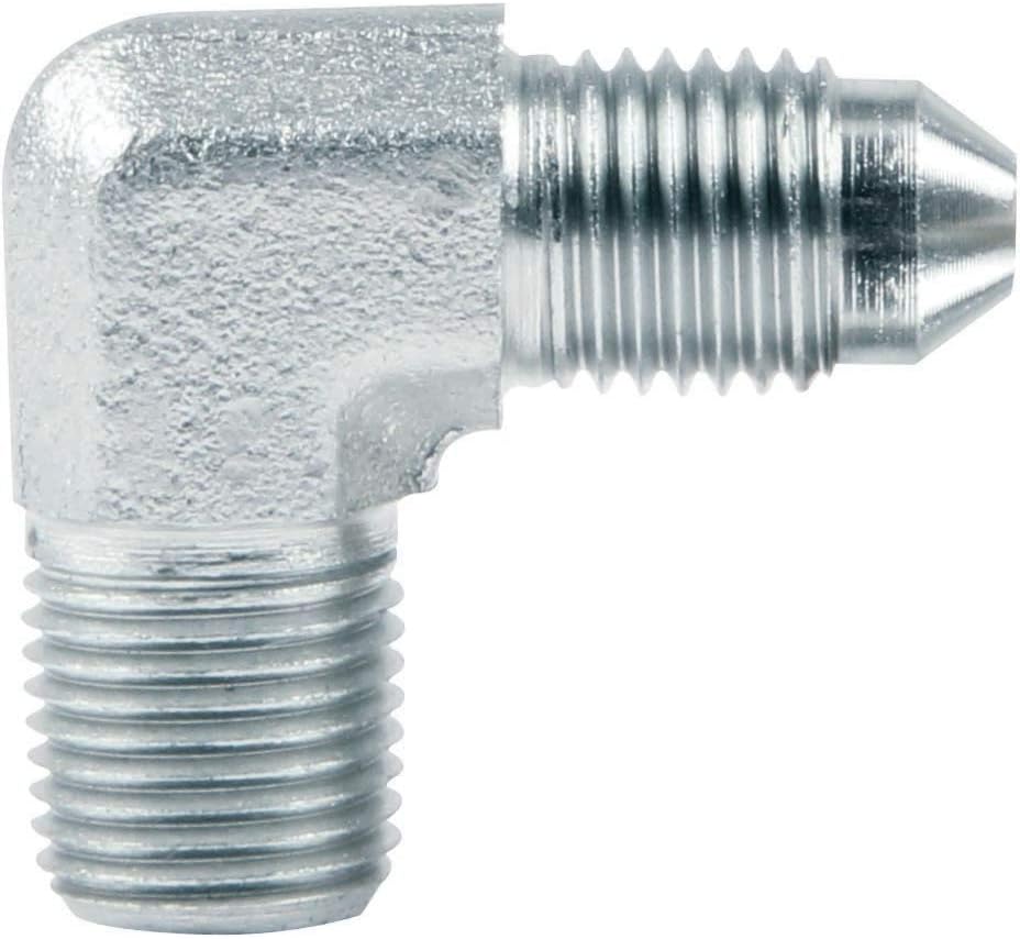 Allstar Performance Adapter Fittings -3 to 1/8 NPT 90Deg 10pk