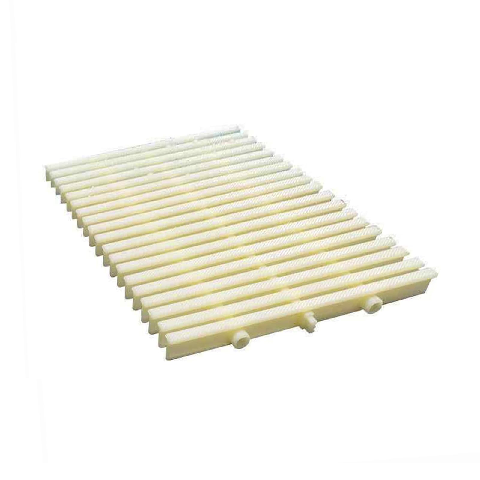 Grilles de trop-plein de piscine 18x100cm lot de 4 pour drainage extérieur