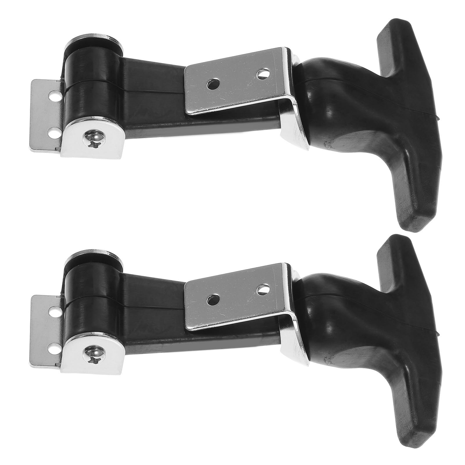 Ukcoco 2Pcs Rubber Latch T-Handle Hasp Draw Latch For Tool Box Cooler Golf Cart Or Engineering Machine