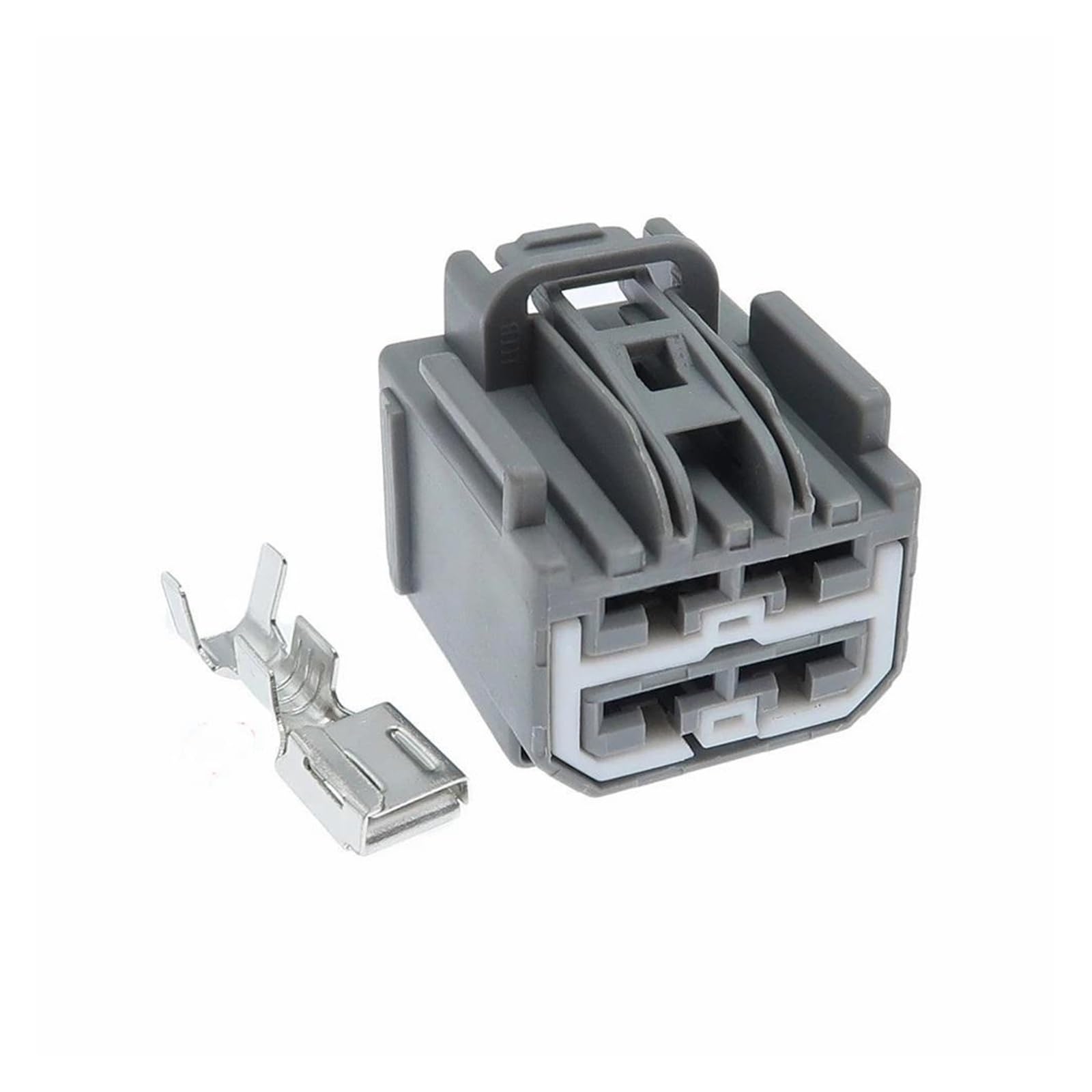 4-poliger Kfz-Stecker 1241634-3 - Auto Steckverbinder Mit Klemmen