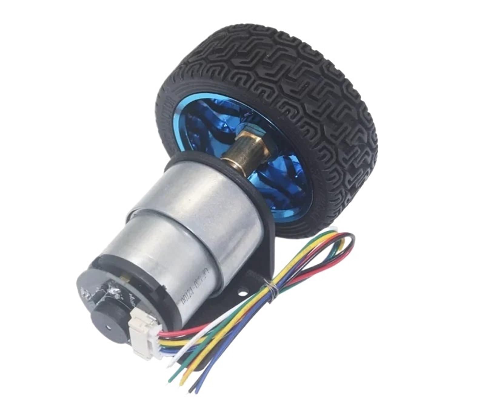 TQSKA 37mm JGB37-520 encoder motor Smart car motor DC 6V 12V 24V small motor car kit speed motor(With bracket,20rpm 12v)