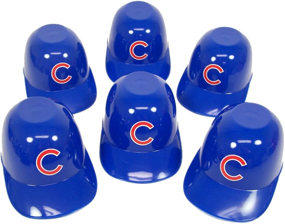 CHICAGO CUBS MINI BATTING HELMET ICE CREAM SNACK BOWLS
