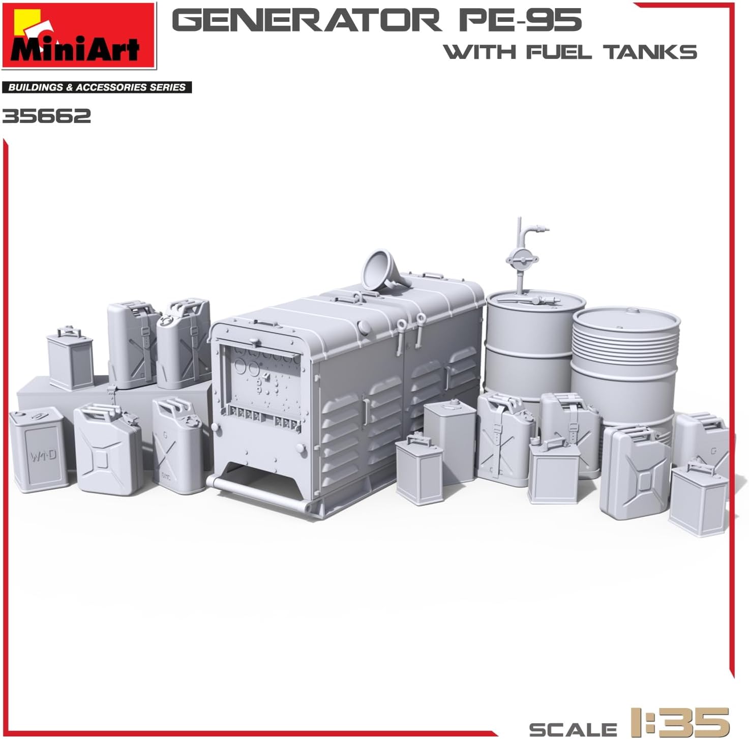 MiniArt Generator PE-95 w/Fuel Tanks