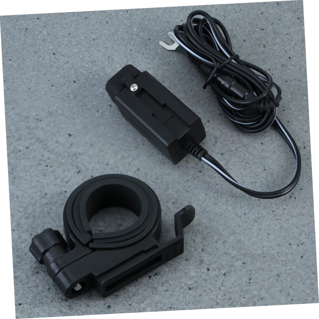 Unomor Waterproof Motorcycle USB Charger Kit 2-Port USB Socket Set for Car Truck SUV