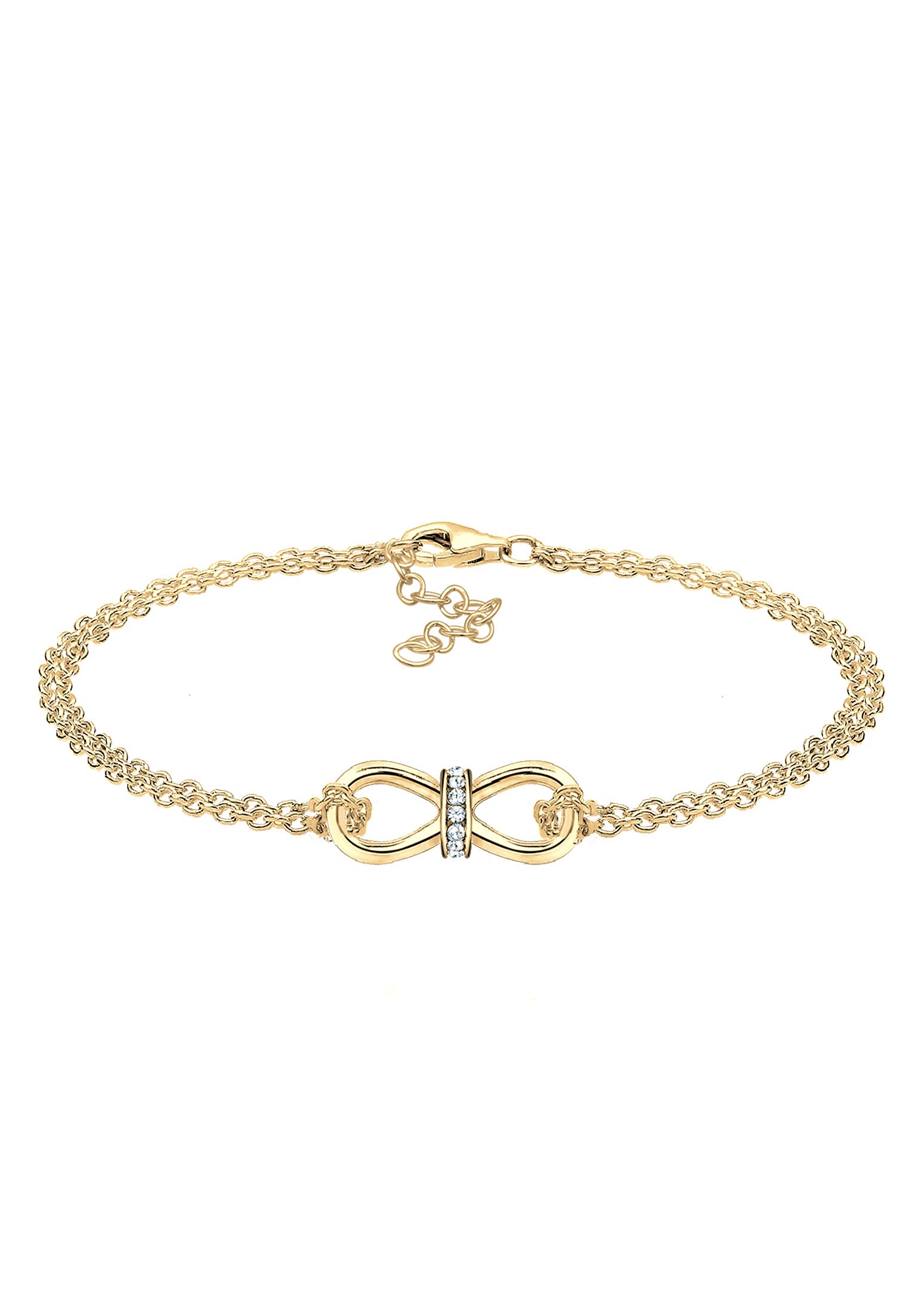 Elli Bracelet Goldhimmel Bracelet infinity Crystals 925 Sterling Silver