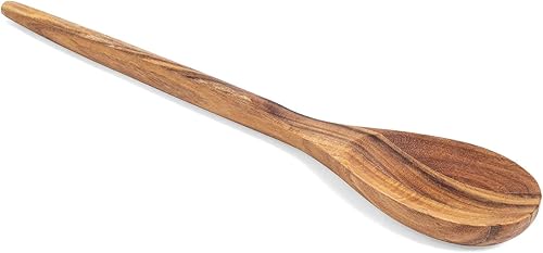 Miniatura 9 de Ironwood Gourmet Cuchara de madera de acacia, 12"