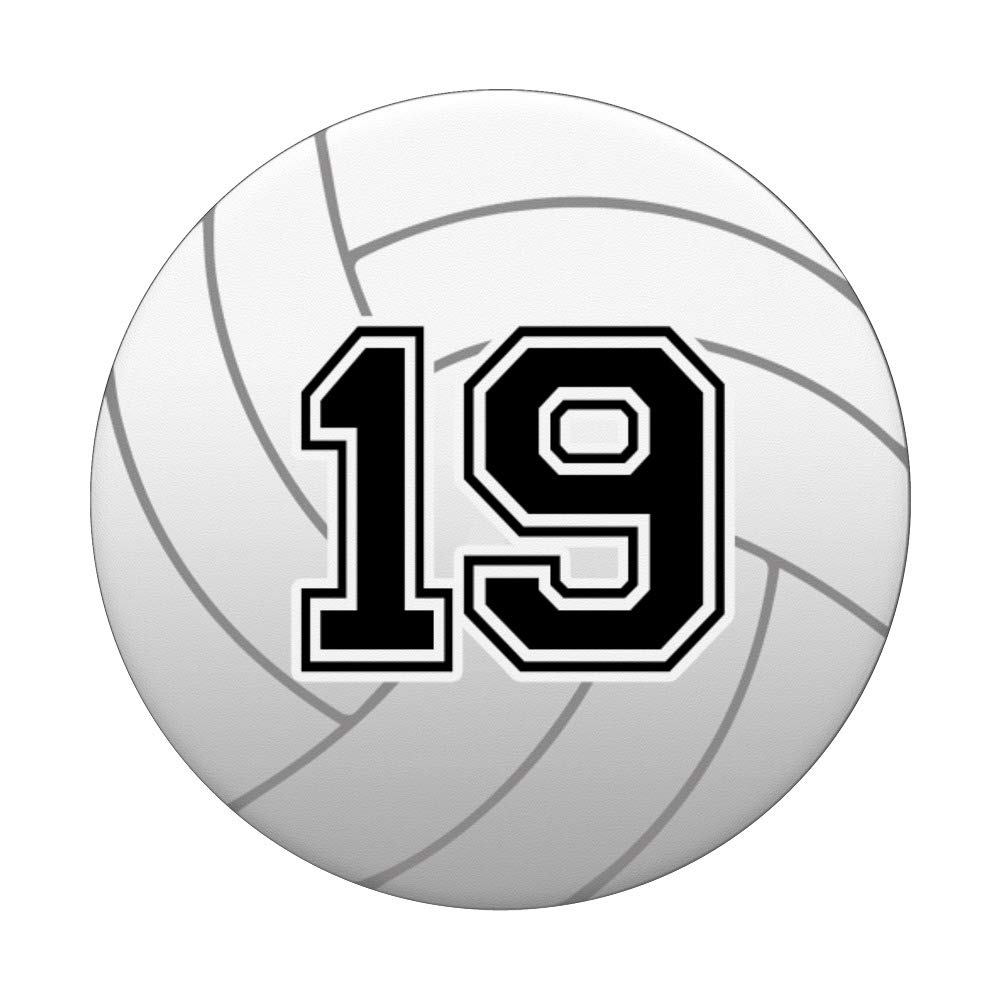 Amazon.com: Volleyball Number 19 Ball Player 19th Birthday