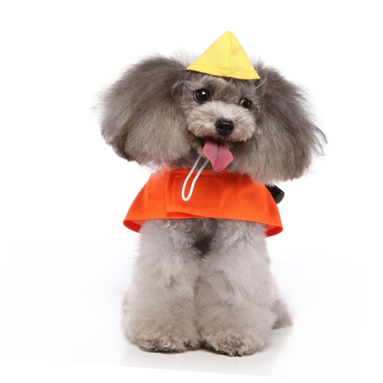 INOOMP 4piezas Disfraz De Perro Adorable De Poliéster Decorativo para Mascotas Ropa Delicada para Cachorros Traje Festivo para Celebraciones y Fiestas Ropa Cómoda para Uso Diario y