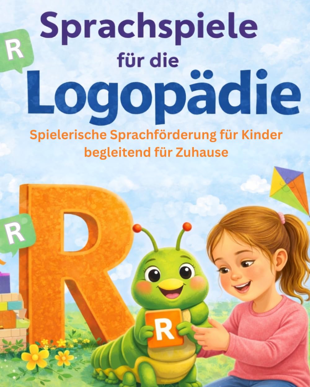Sprachspiele für die Logopädie: Der R-Laut spielerisch üben |: Spielerische Sprachförderung für Kinder | Übungen für zuhause | farblich illustriert (weitere Sprachförderung für Kinder)