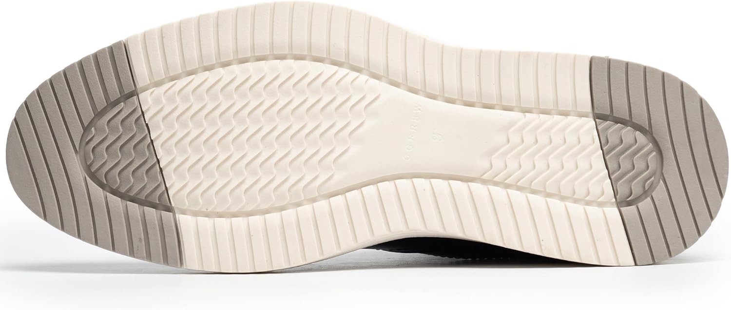 CGRRBW Men's Chelsea Boots, Fashion and Comfort Driving Shoes, Slip-Resistant Outsole, Slip on Casual Ankle Boots for Men - Image 5