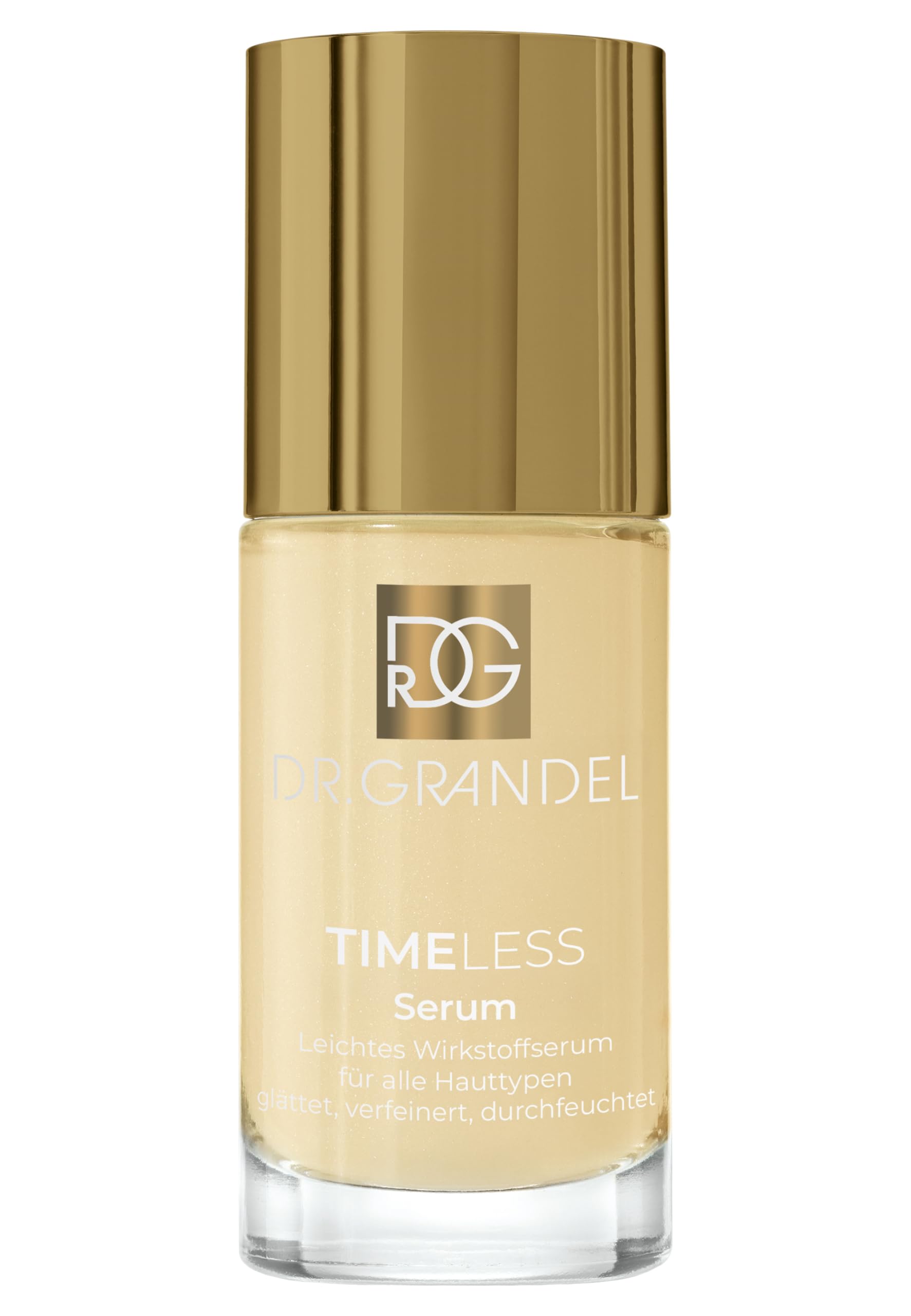 DR. GRANDEL TIMELESS Serum Anti-Aging Wirkstoff-Serum 30 ml | Für alle Hauttypen, enthält Fruchtsäure-Depots, glättet & verfeinert, spendet Feuchtigkeit, leichte Textur