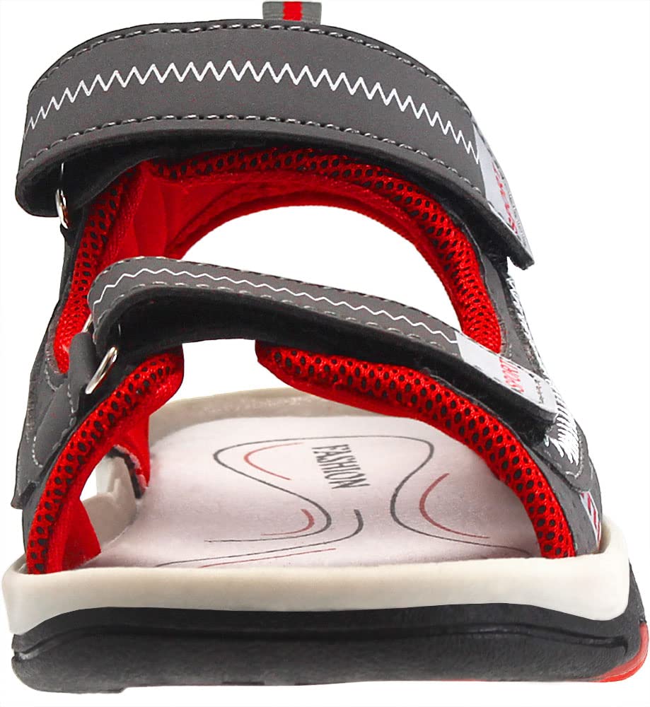 Sandales Bout Ouvert Garçon Sandales de Marche Été Chaussures de Plage Enfants(25-38 EU)