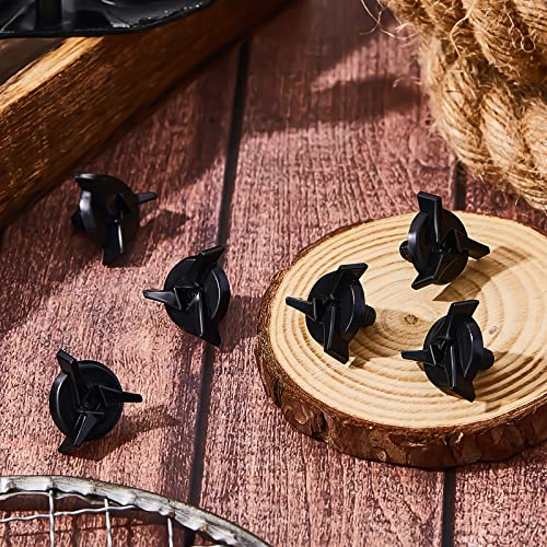 Helmet Visor Screws Helmets Visor Clip Fixing Sun Visor Screw Motorcycle Helmet Accessories For Motocross, Black(6 Pieces) #TOP3