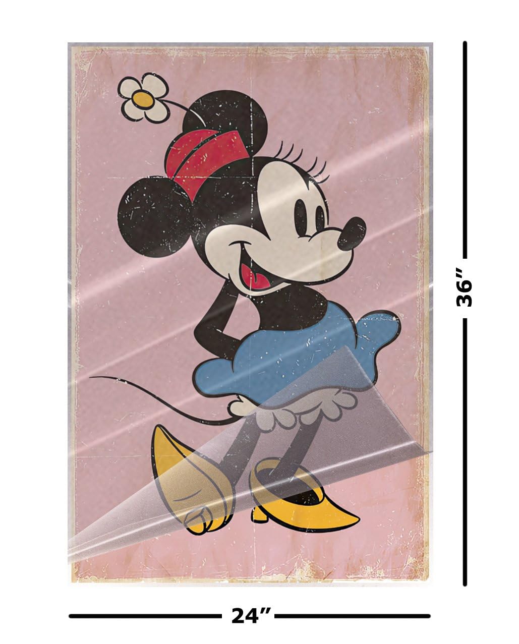 Amazon.com: POSTER STOP ONLINE Minnie Mouse - Disney Poster (Retro