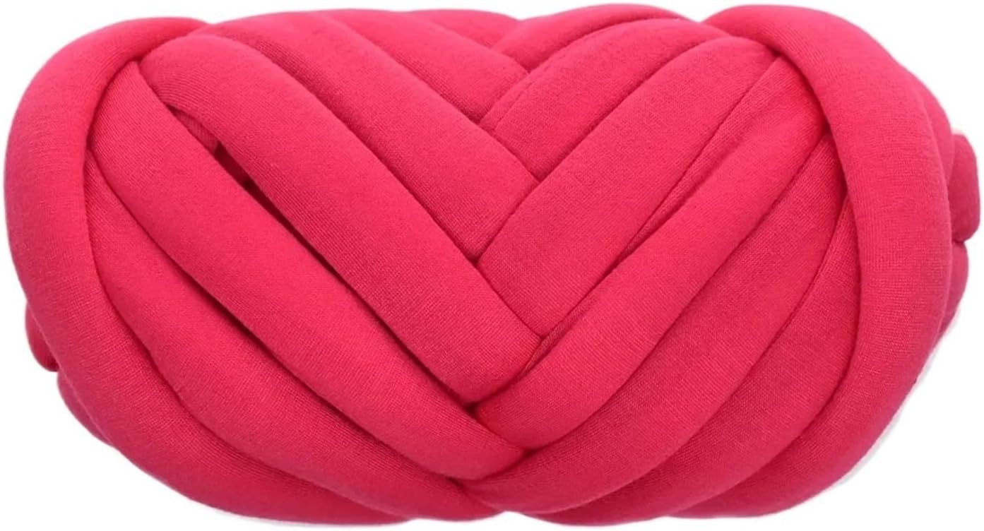 8.82oz Thick Super Bulky Chunky Yarn for Hand Knitting Crochet Big Cotton DIY Roving Spinning for Blanket(1pc- 01)