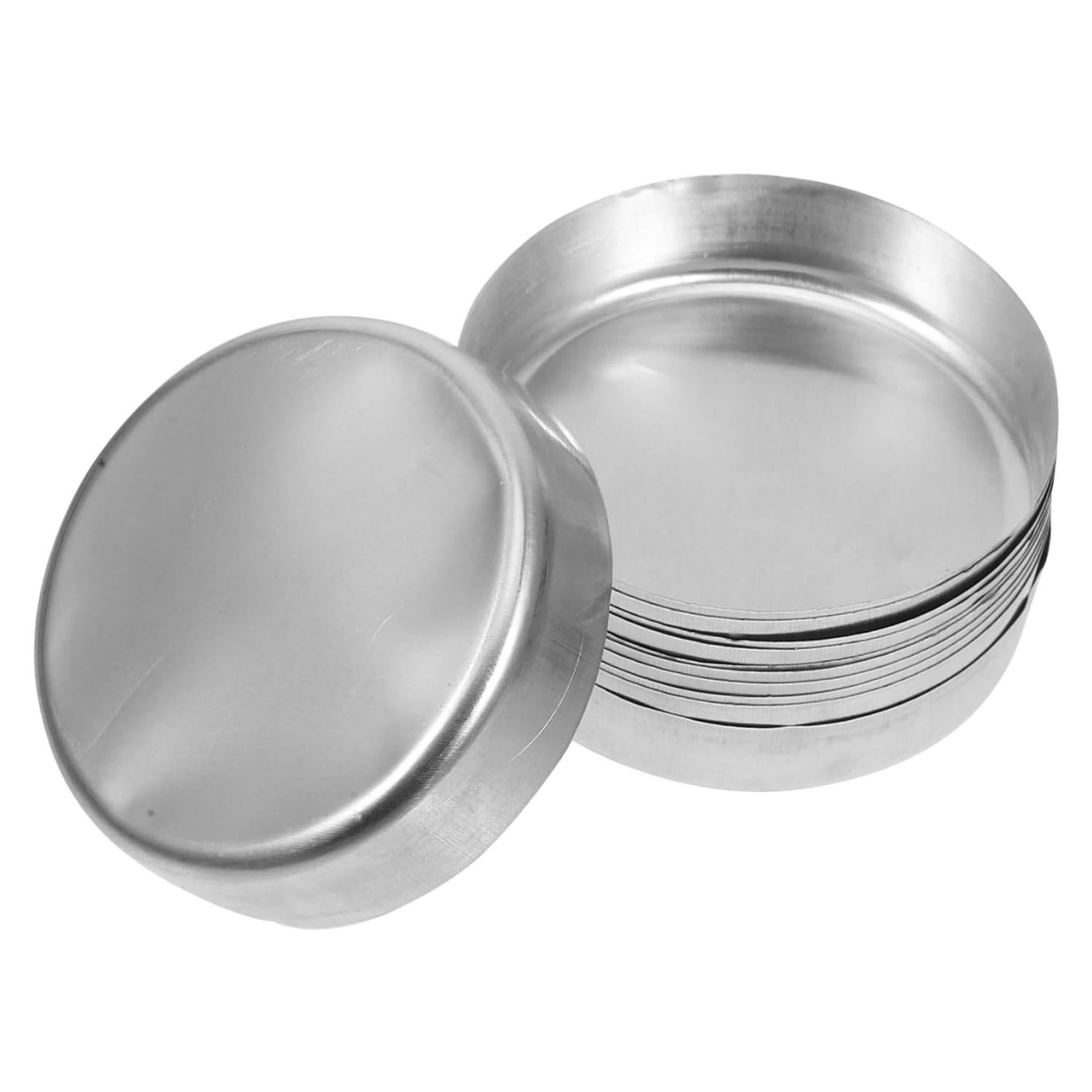 10pcs Weighing Dishes Scale for Food Small Trays Lab Weighing Trays 70ml Powder Scale