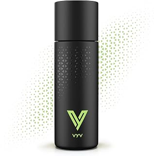Powerful Instant Wake Up Essential Oil Inhaler for Gym, Powerlifting, Workout, Athletics | Energy, Focus | Mint Scented | Pocket-Sized | Squeezable Bottle to Control Strength | 100+ Uses
