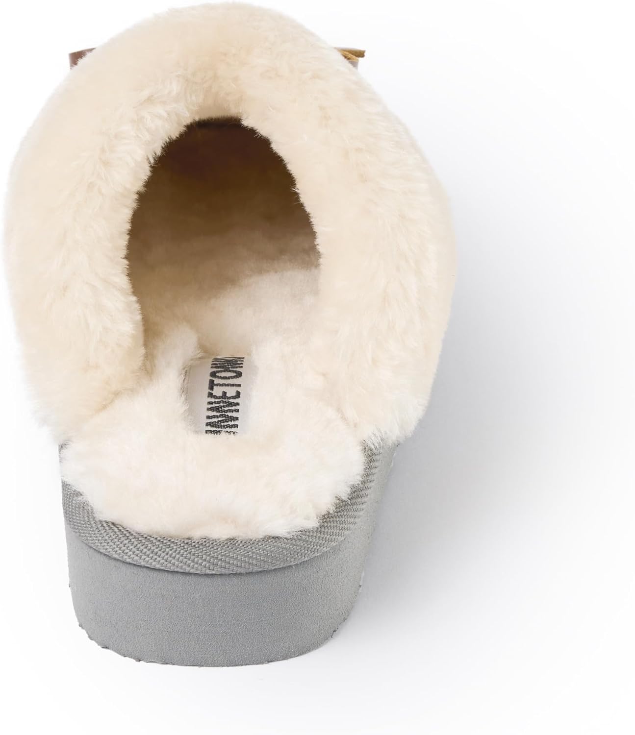 Minnetonka Women's Flurry Scuff Cozy Faux Fur Lined Slippers