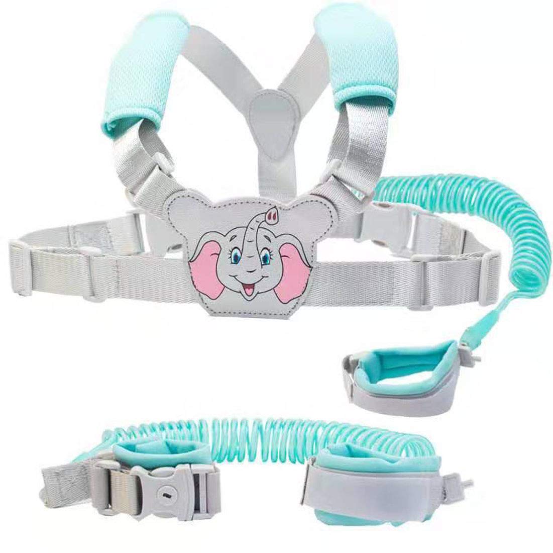Toddler Rein for Walking, Baby Rein with Lock,Anti Lost Safety Wrist Link for Toddler, Child Walking Leash
