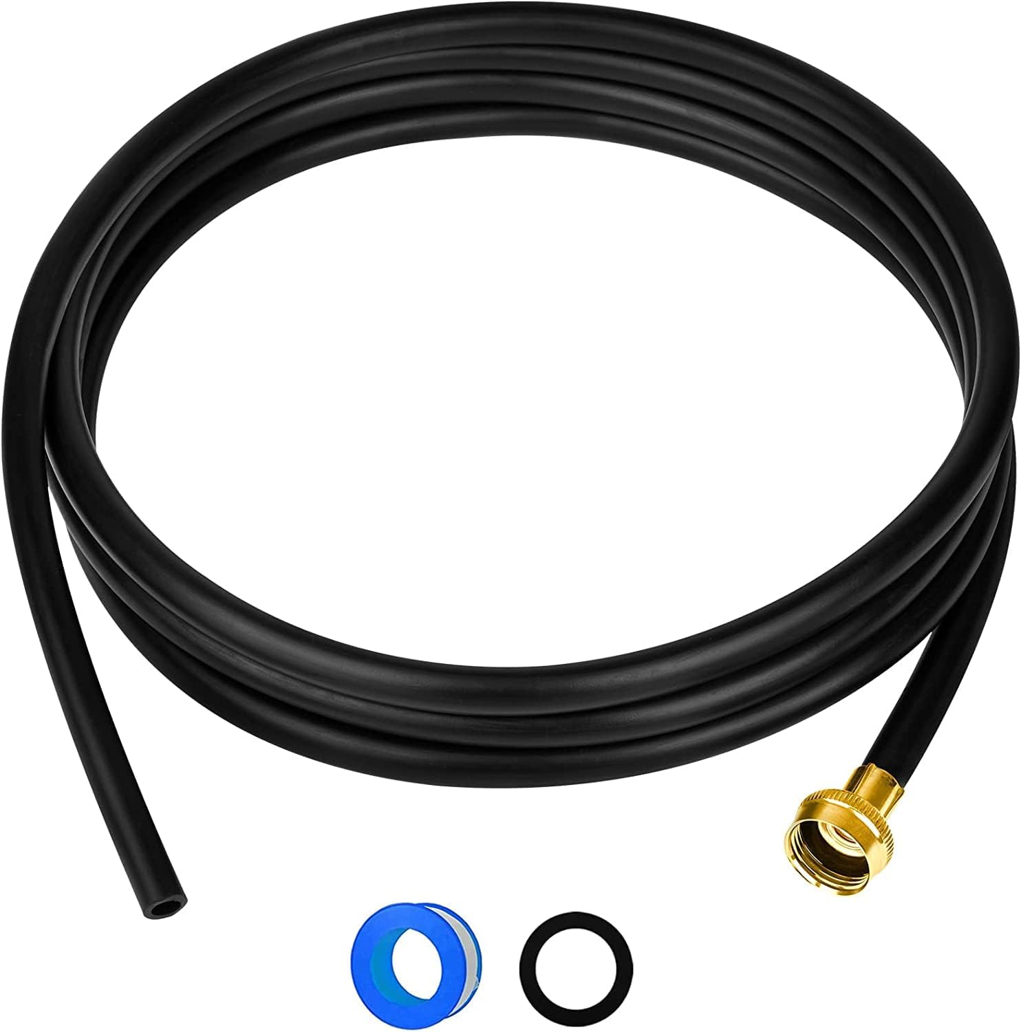 18FFDHMH01 Dehumidifier Drain Hose 3/4 Inch FHT Connection,20 Foot，Brass Interface