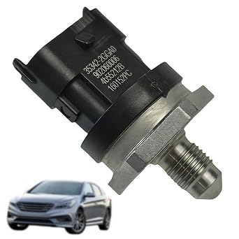 353422GGA0 Fuel Injection Rail Pressure Sensor,Replaces 35342-2GGA0,Compatible with 2015-2020 G80 G90 Santa Fe Sonata