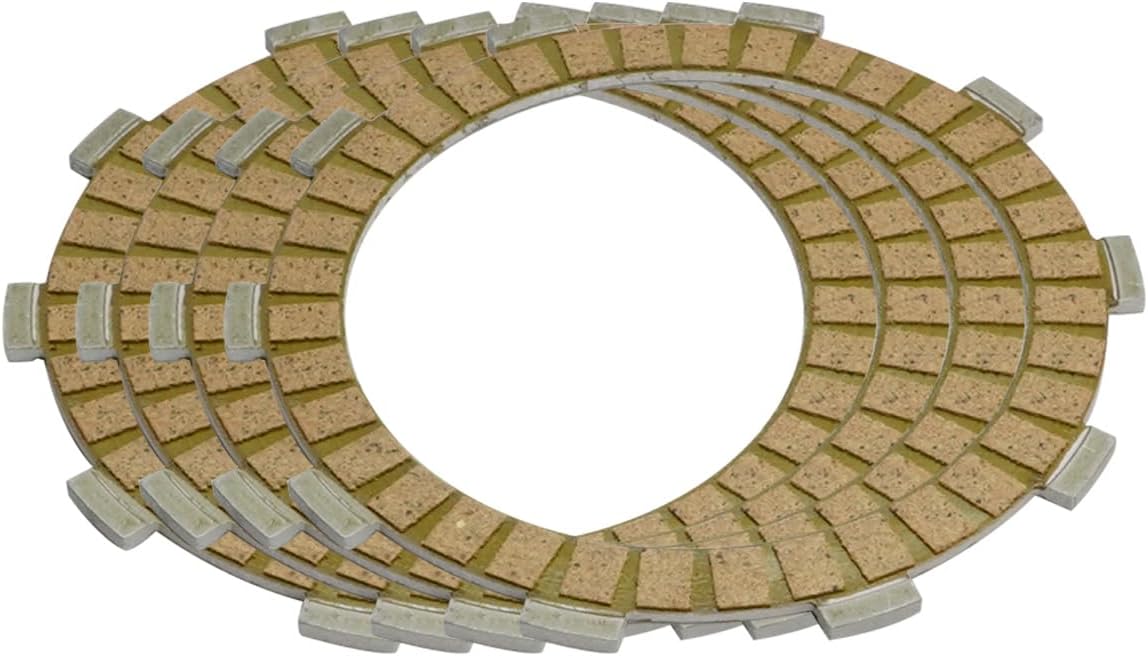 4 PCS Friction Clutch Plates Motorcycle Fit For XT125 82-83 BW200 BW200E Bi Wh 85-88