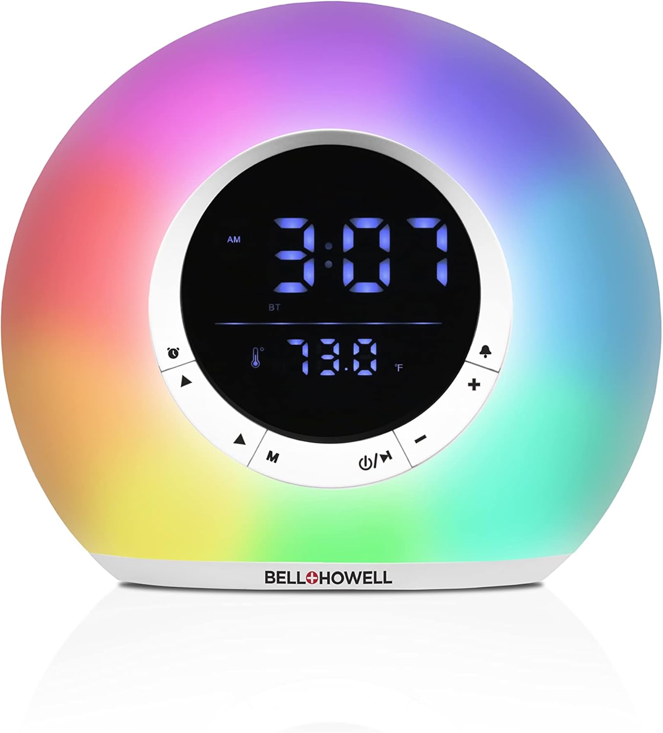 Bell+Howell BH95TWS True Wireless Stereo Link Bedside Clock Bluetooth Speaker