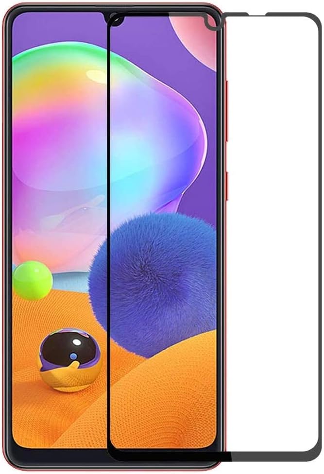 Película De Vidro Temperado 3D Full Cover Para Samsung Galaxy A31 com Tela  de 6.4\