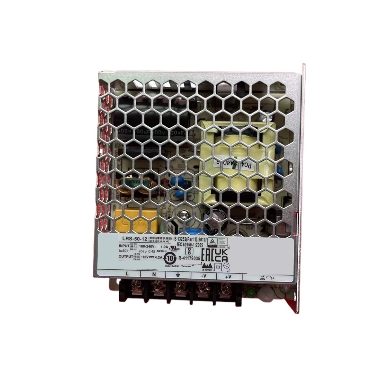 LRS-50-15 alimentation à découpage monophasée 50W sortie unique 15V