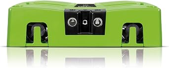 Banda VIK8000.2GREEN Car Amplifier Audio Speaker 2-Ohms Full Range New Viking 8000 Watts Rms LED Indicator Sound Specialization Aluminum Chassis - Green
