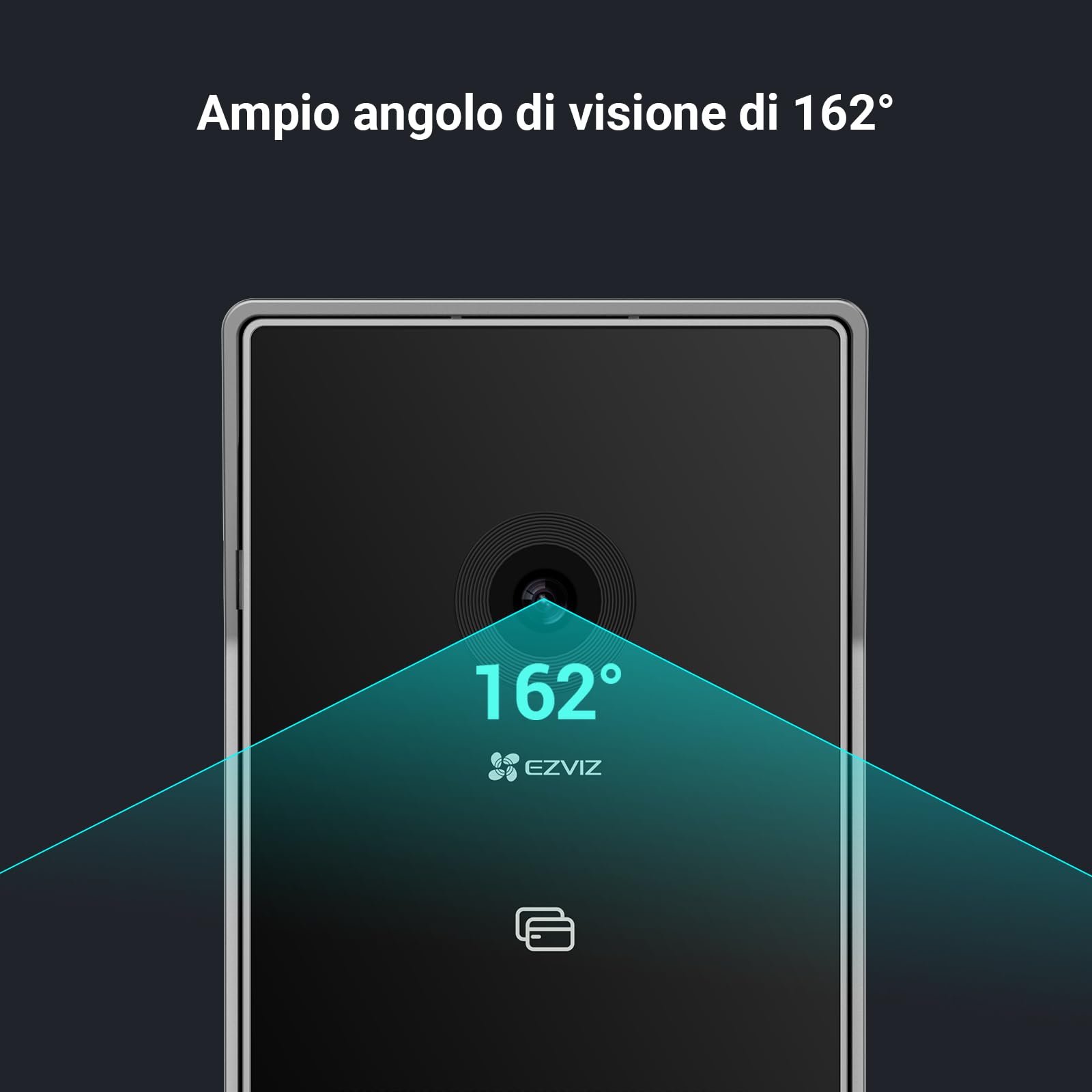 EZVIZ HP7 2K Videocitofono Kit con Citofono x2 e Schermo Tattile a Colori da 7 Pollici — immagine 9 di 14