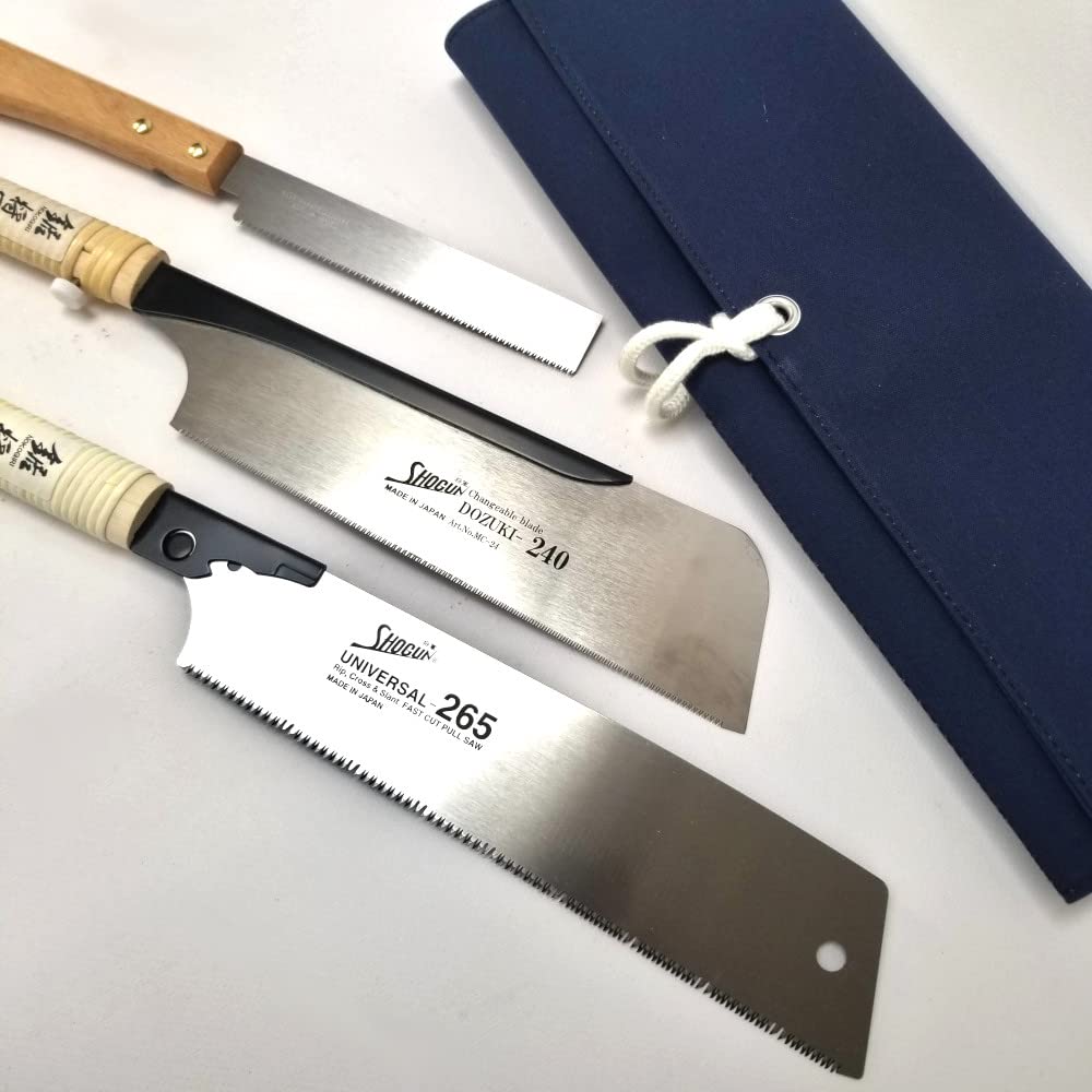 KOBE - Juego de 3 sierras japonesas (250 mm)