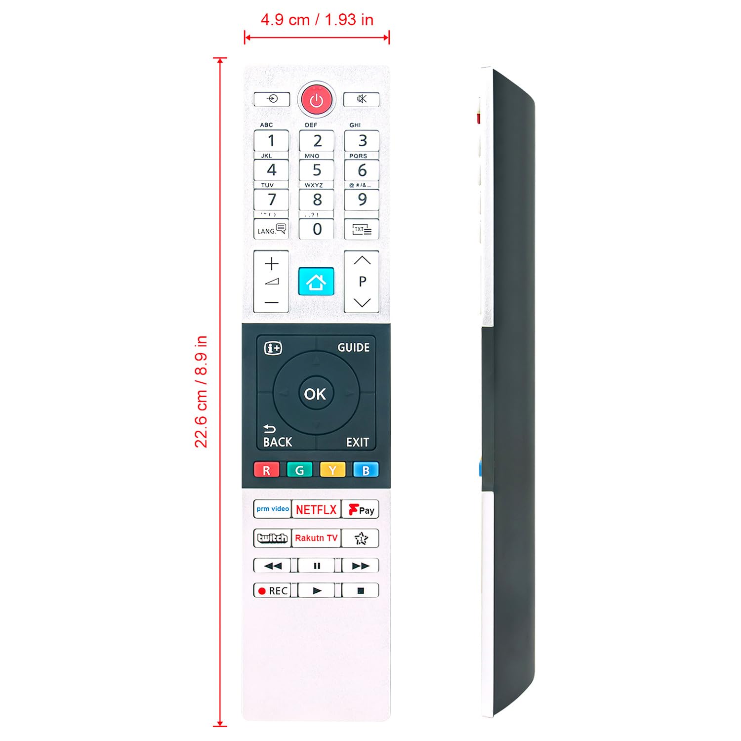 Telecomando Ricambio CT-8560 Per TV LG - Compatibile Con 32LK3C63DB, 43UK3C63DB, 50UK3C63DB E Altri - Nessuna Programmazione - 3
