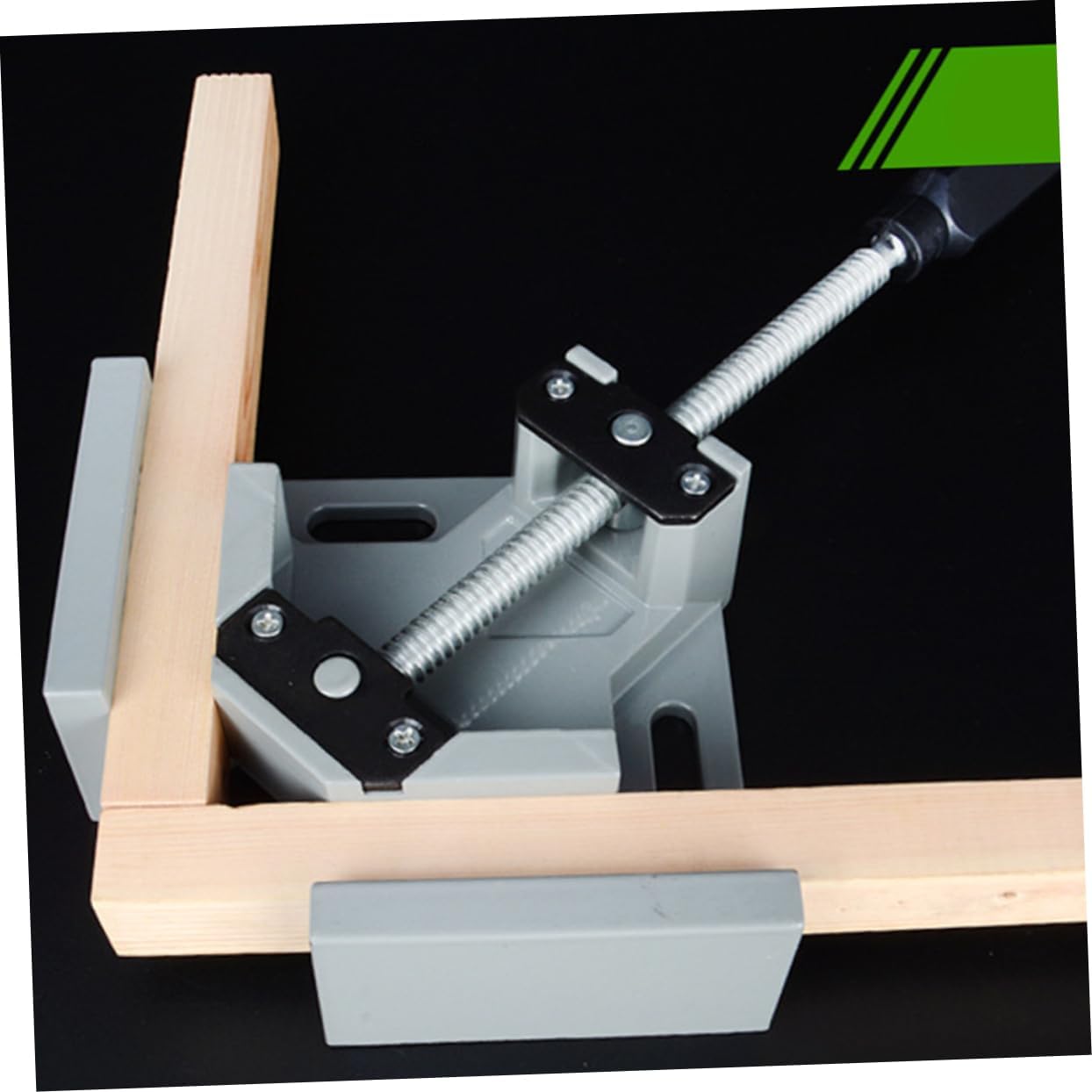 90Degree Angle Clamp Aluminum Alloy Right Angle Welding Pliers with Head for Woodworking Framing and Cabinet Installation Design