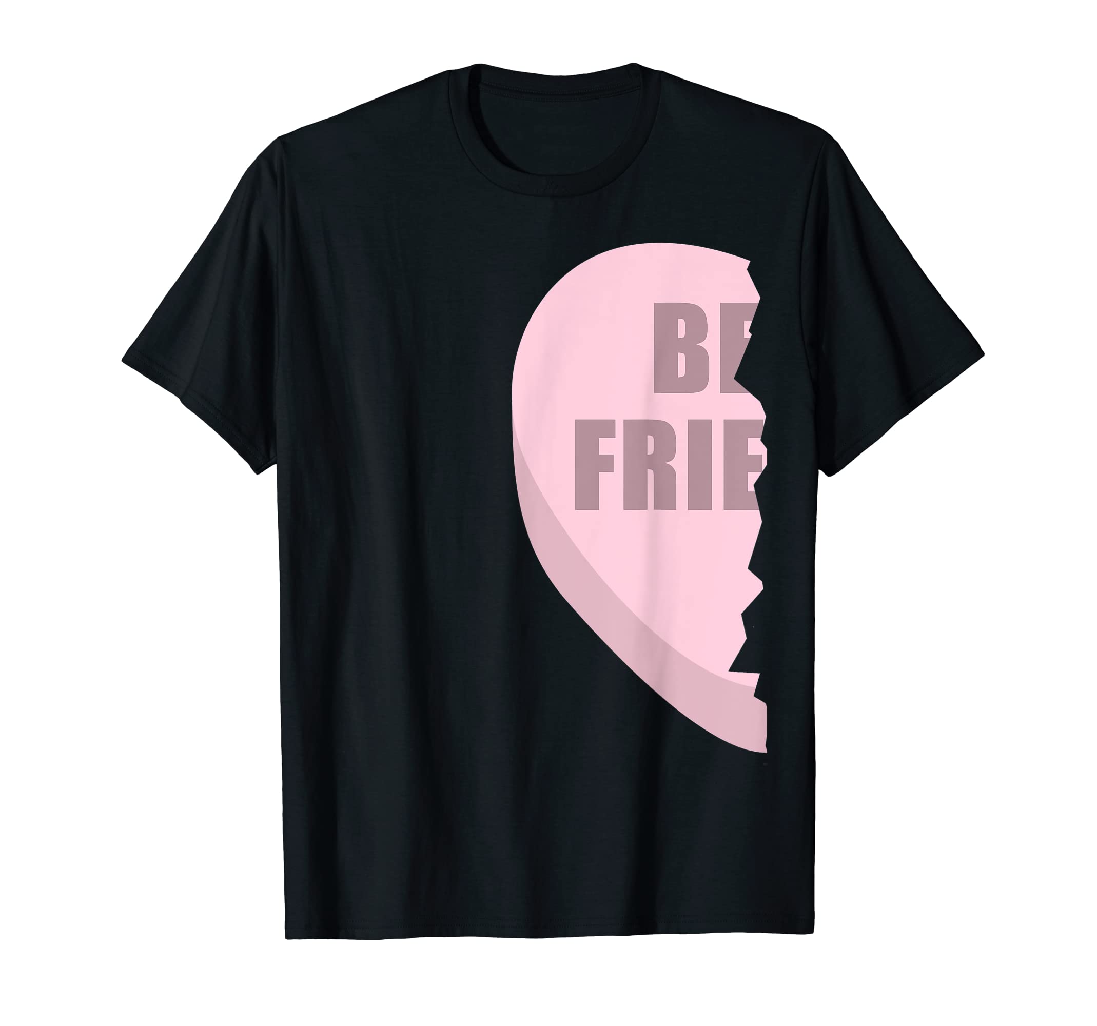 BFF Shirts Matching Couples ApparelHearts Best Friend T Shirts - Matching BFF Outfits Tees T-Shirt