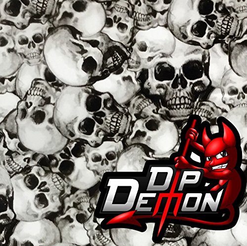 Large True Skulls Hydrographic Water Transfer Film Hydro Dipping