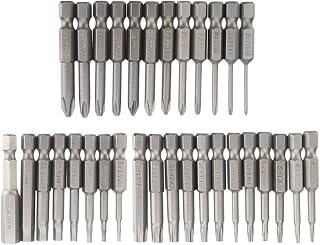 ドライバービット 32本セット インパクト 軸径6.35mm マグネット プラス トルクス 六角 錆びにくい