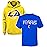 Outerstuff NFL Youth 8-20 Polyester Performance Primary Logo Hoodie & T-Shirt 2 Pack Set (14-16, Los Angeles Rams Blue)