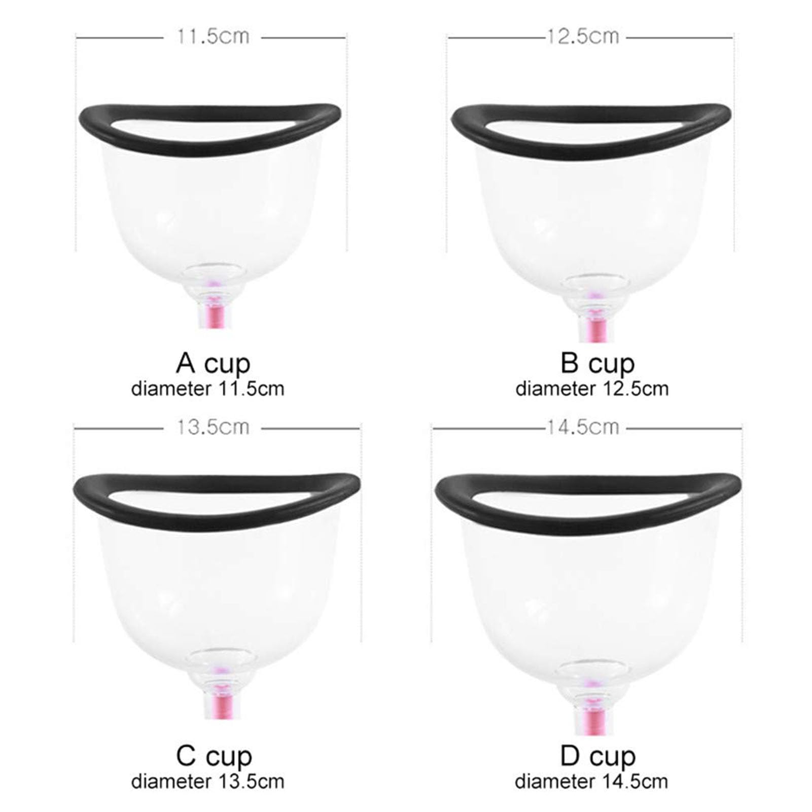 Taza de Masaje de Senos, Estimulador de Masaje de Pecho Inalámbrico, Asajeador de Senos Eléctrico para el Pecho Subdesarrollado, Aumento de la Mama para Prevenir la Caída