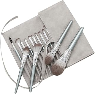 SOLUSTRE 14pcs Makeup Brush Set with Powder B...