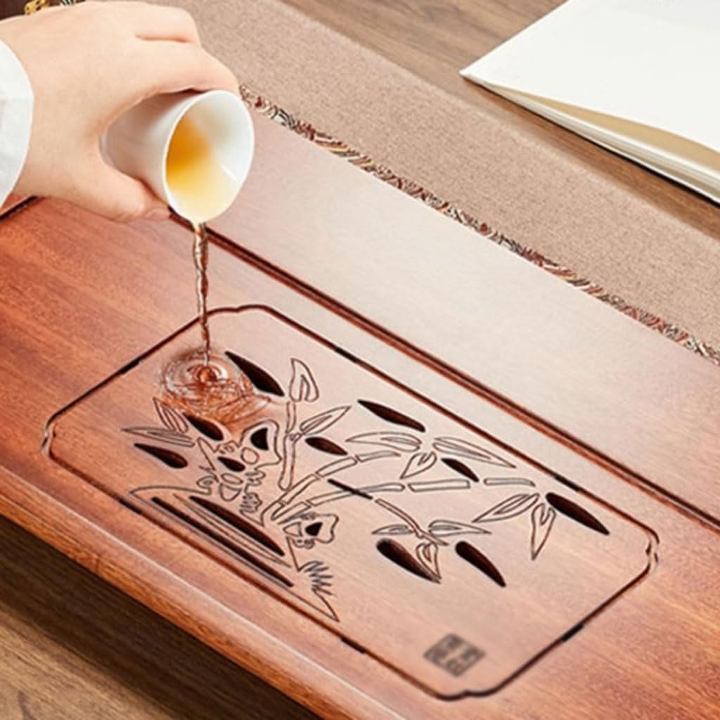 Tea Tray Fashionable and Simple Household Tea Set Tea Tray Office Reception Special Kung Fu Tea Tray Tea Brewing Table Tea Trays