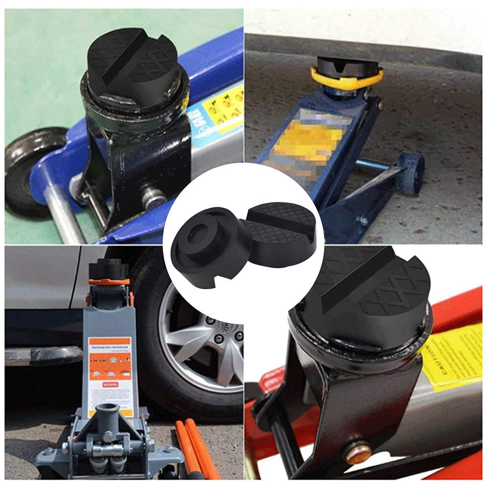 Tamponi In Gomma Per Cric Auto HTBAKOI - 2 Pezzi, 65x35 Mm, Compatibili Con Martinetti - Foto 10