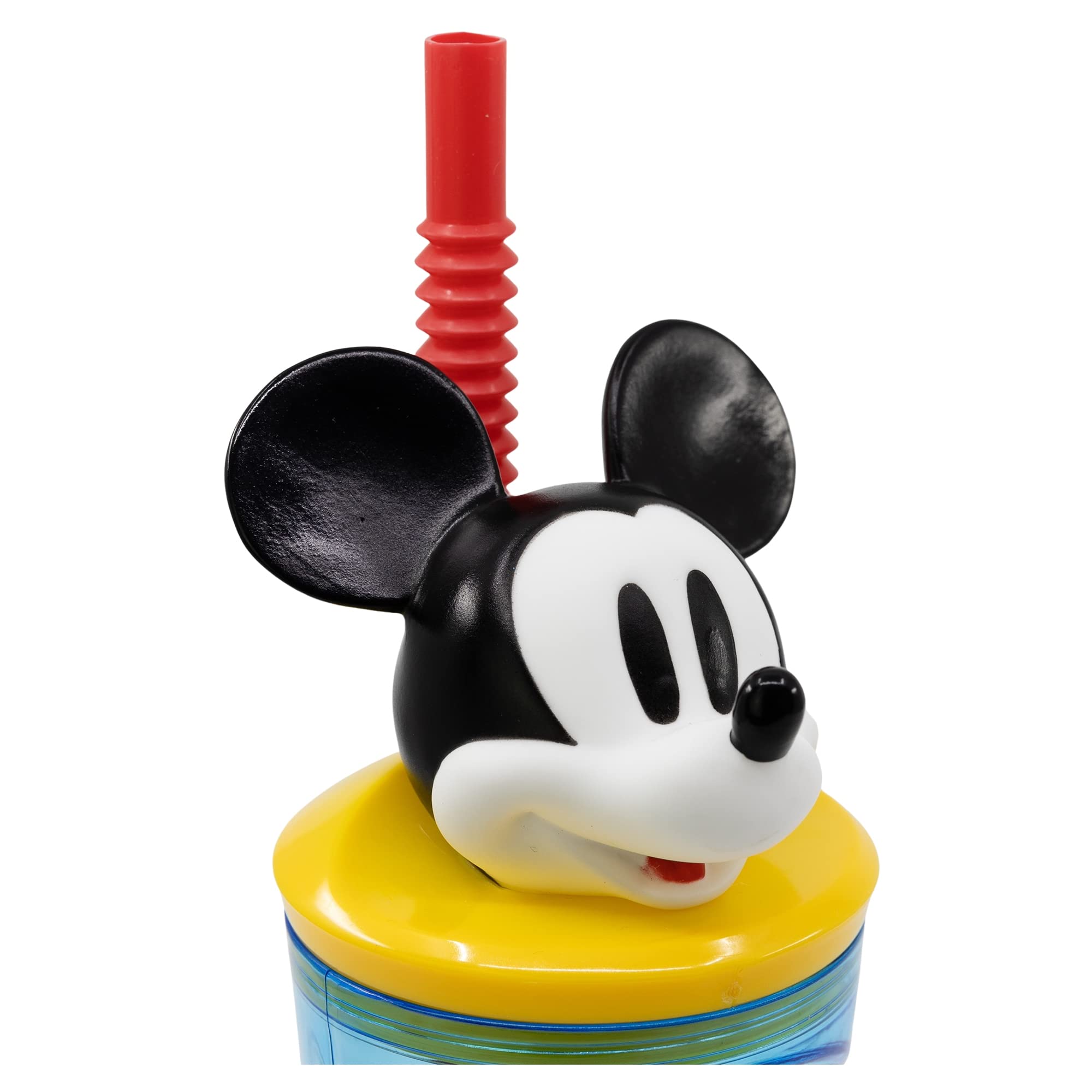 Gobelet Réutilisable Enfant Minnie Mouse - 430ml - Sans BPA - Avec Paille