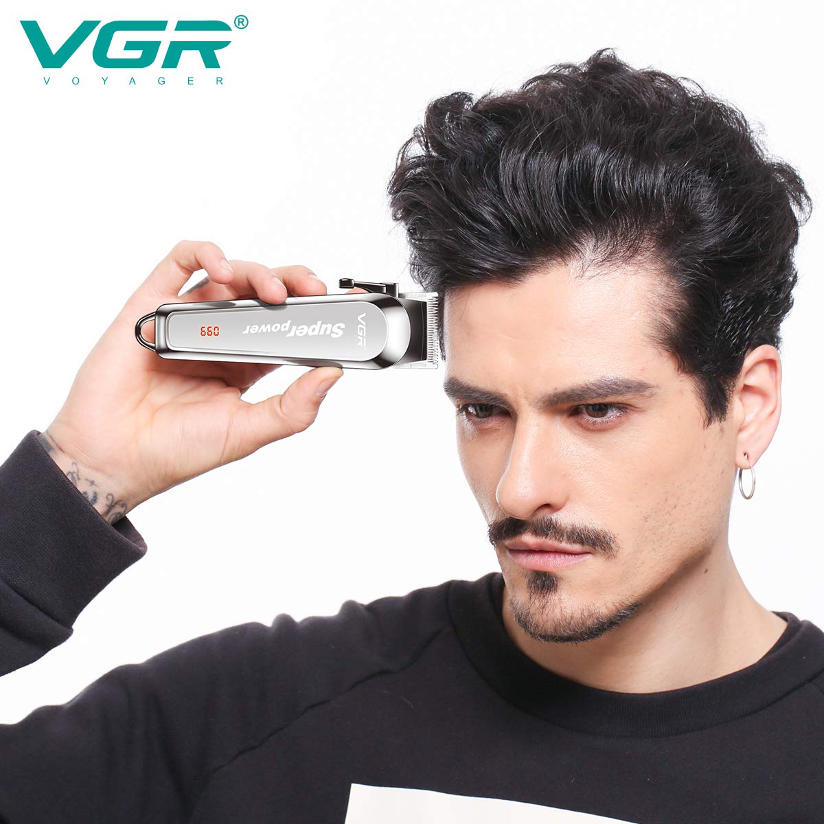 VGR Professional Multipurpose Beard and Hair Trimmer, V-060 6 61aFrwlP7TL. SL1200