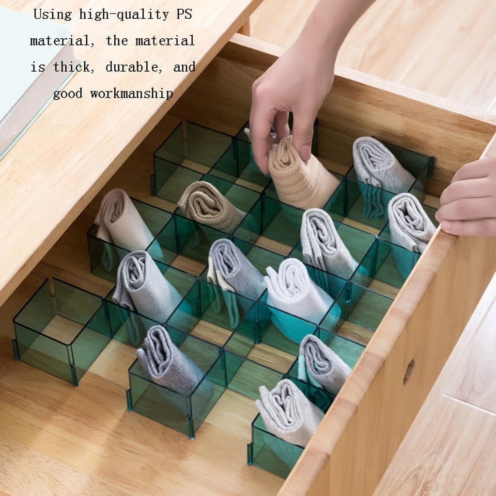Aufbewahrungsbox für Unterwäsche, Unterwäsche, Organizer, Schublade, Organizer, weicher Stoff, Socken-Organizer, Kommode, Schublade, Trenner, Aufbewahrungsbehälter für Unterwäsche, Socken, Höschen,