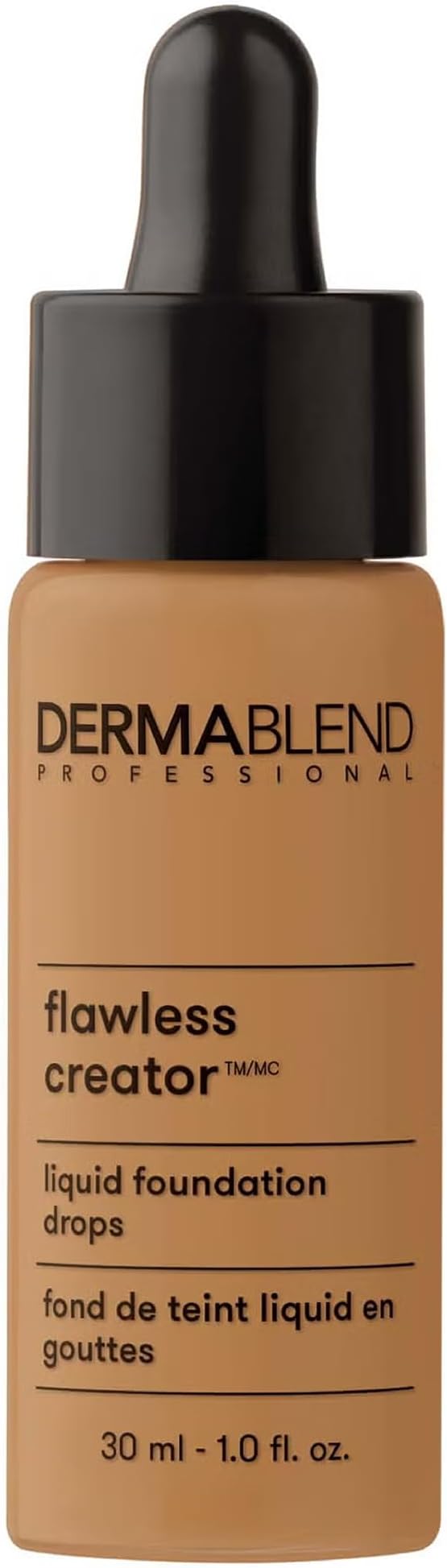 Flawless Creator Multi-Use Liquid Foundation Makeup, Full Coverage Lightweight Buildable Foundation, Natural Finish, 1 Fl oz.